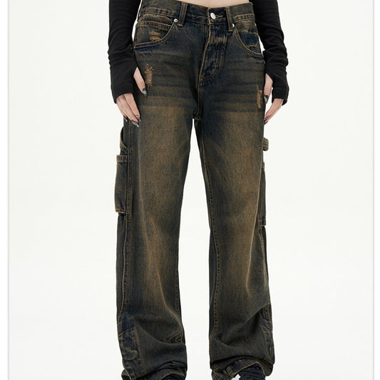 American Retro Jeans Loose Straight