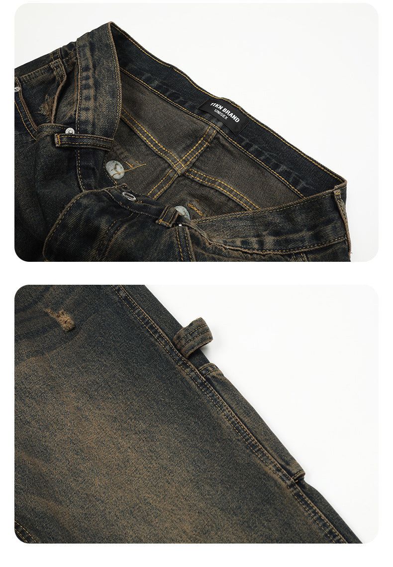 American Retro Jeans Loose Straight