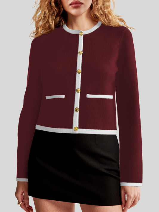 Women's Knit Cardigan Sweaters Spring Fashion Long