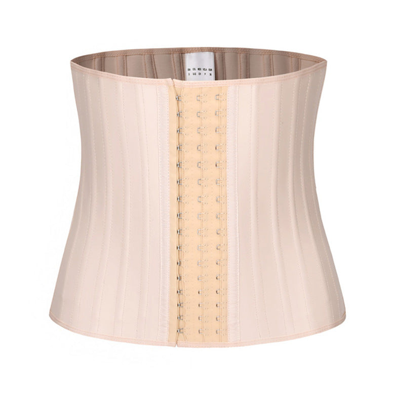 Women Underbust Latex Sport Girdle 25 Steel Bones Slimming