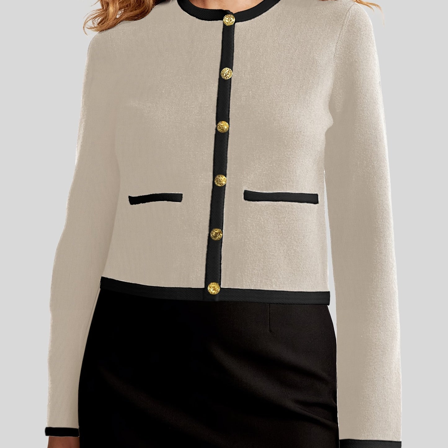 Women's Knit Cardigan Sweaters Spring Fashion Long