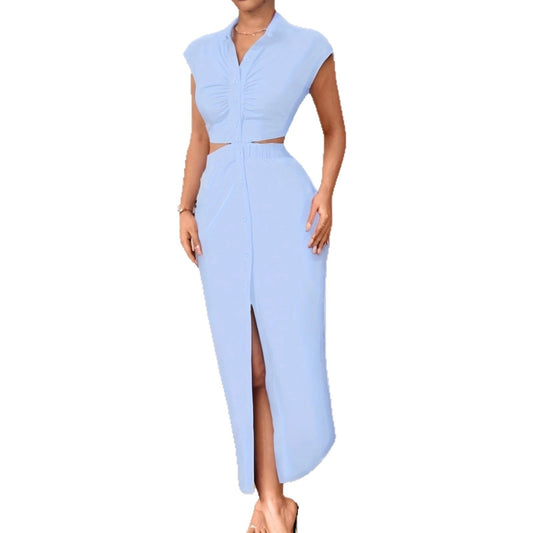 Sexy Hollow Waist Tight Bodycon Dress