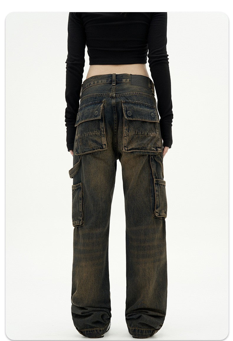 American Retro Jeans Loose Straight