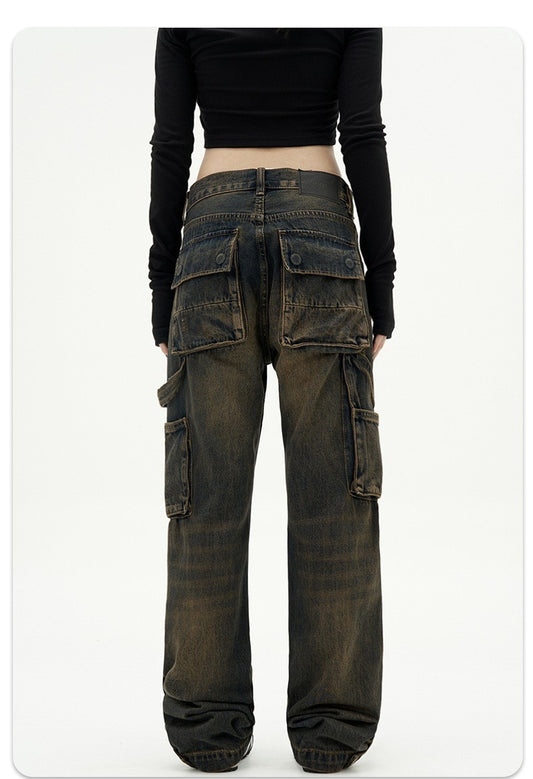 American Retro Jeans Loose Straight