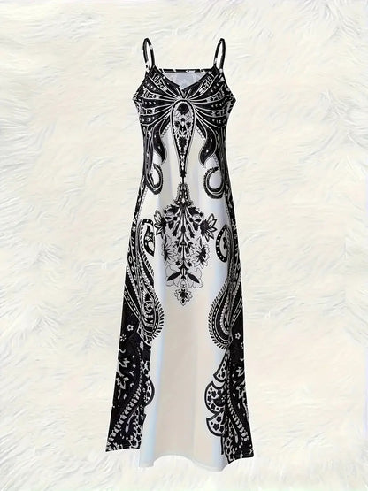 Women's Bohemian Print Dress