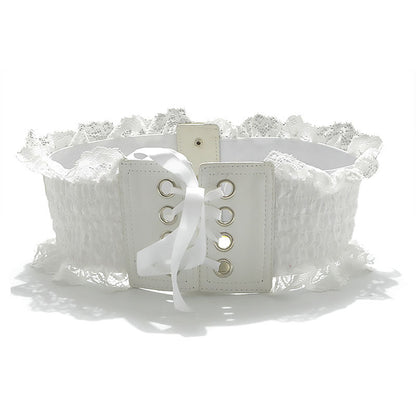 European And American Ladies Lace Decoration Girdle