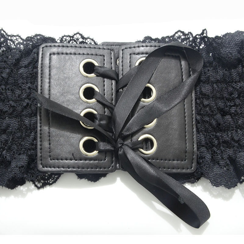 European And American Ladies Lace Decoration Girdle