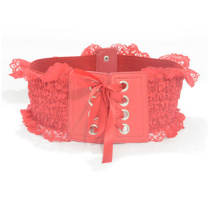 European And American Ladies Lace Decoration Girdle