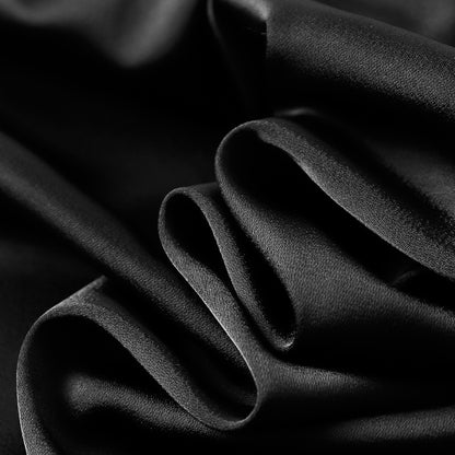 Camisa de seda con cuello en V, estilo occidental, holgada, sin mangas