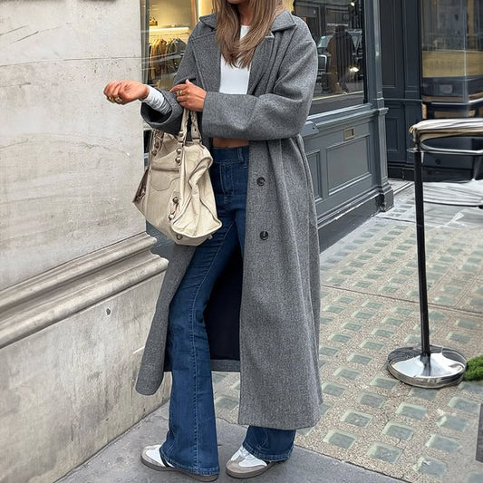 Elegant And Versatile Coat In European And American Style