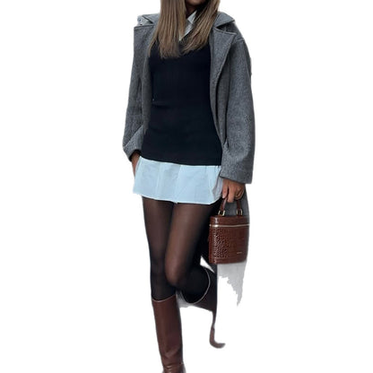 Elegant And Versatile Coat In European And American Style