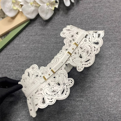 Cinturón de piel de vaca para mujer, decoración, faja de moda, combina con abrigo, cinturón de cuero ajustado a la cintura.