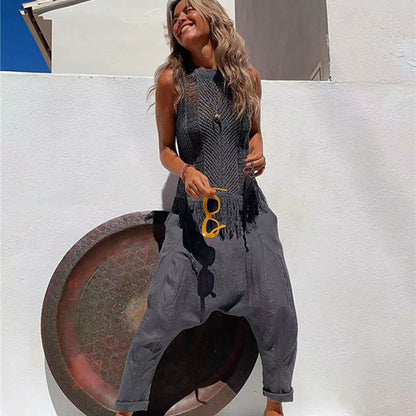 Chaleco Playa Vacaciones Protector Solar Blusa Mujer