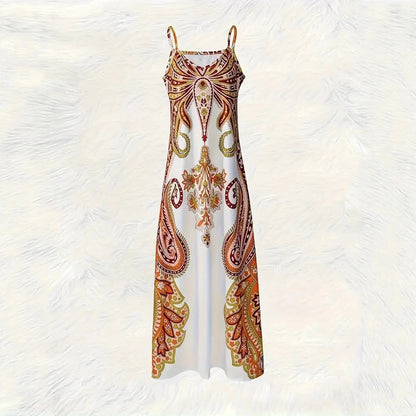 Women's Bohemian Print Dress