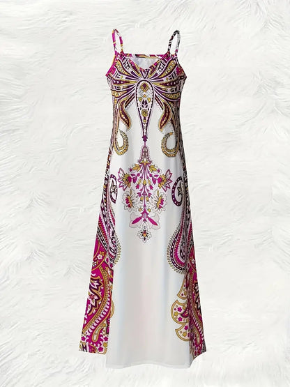 Women's Bohemian Print Dress