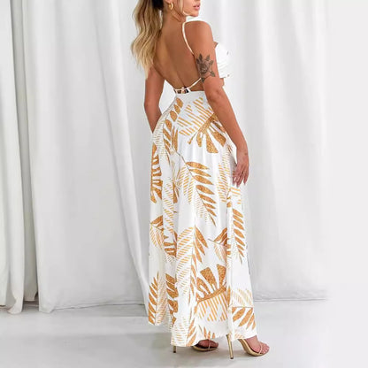 Vestido estampado de moda para mujer