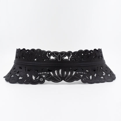 Cinturón de piel de vaca para mujer, decoración, faja de moda, combina con abrigo, cinturón de cuero ajustado a la cintura.