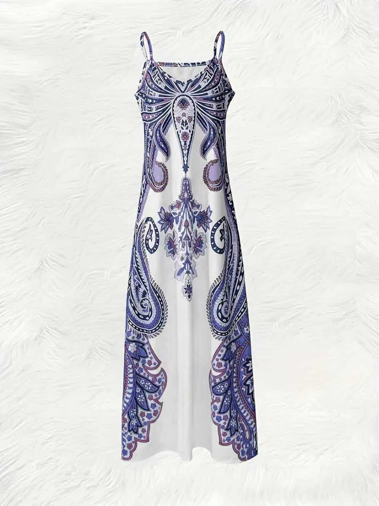 Women's Bohemian Print Dress