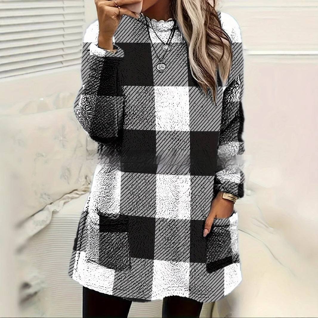 Women's Plush Long Casual Pullover