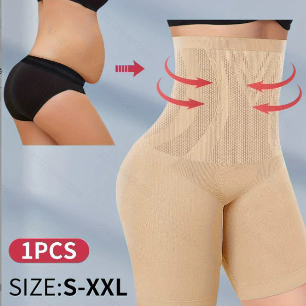 High-waist Sculpting Pants Women's Waist Girdle Breathable