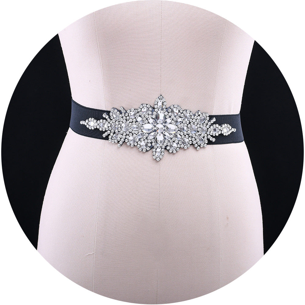 Women's Diamond-studded Loose Tight Belt Girdle