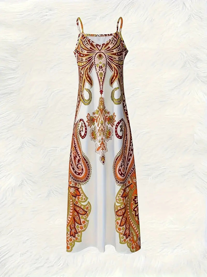 Women's Bohemian Print Dress
